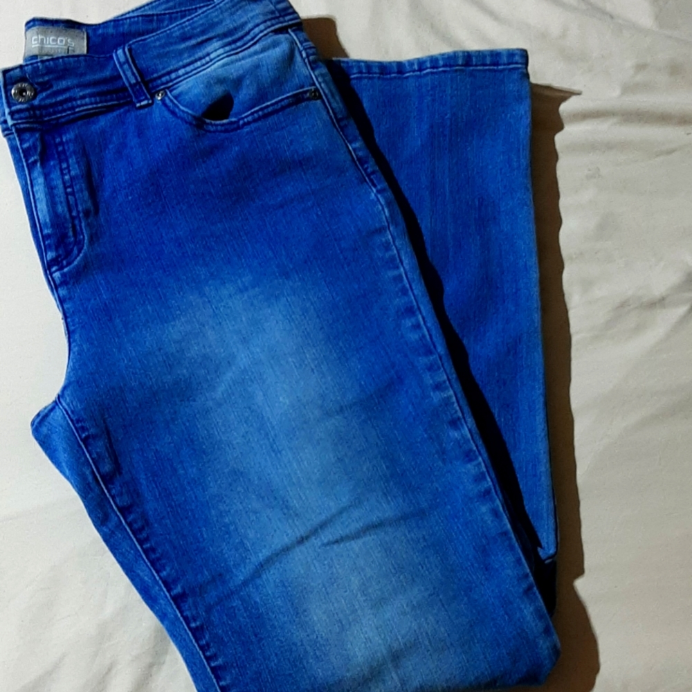 Chico's straight leg jeans size 15